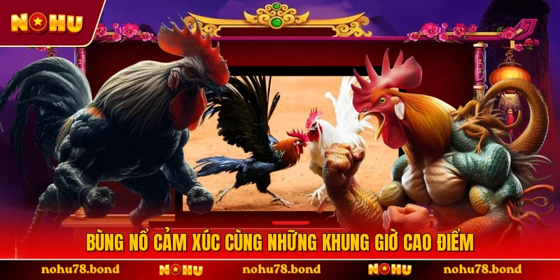 Bùng nổ cảm xúc cùng những khung giờ cao điểm