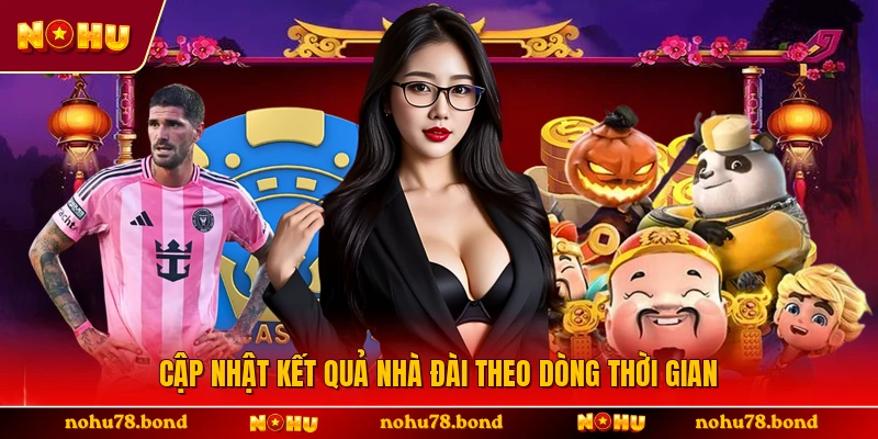 Cập nhật kết quả nhà đài theo dòng thời gian