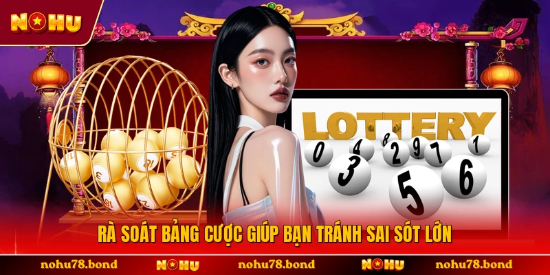 Rà soát bảng cược giúp bạn tránh sai sót lớn 